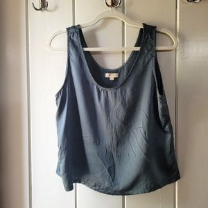 Revelle starry night marine silk shell. XL (fits like L).